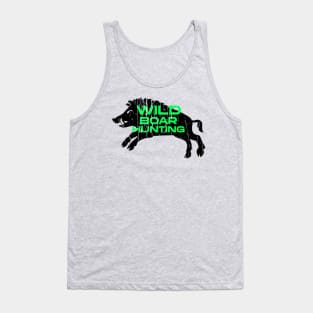 WILD BOAR HUNTING Tank Top